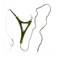 Годівниця для риболовлі, оснащена, фідерна, Start Fishing Super Pro, на лідкорі, 1 гачок №4